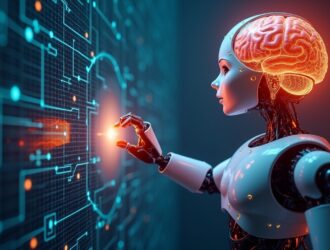 An image of AI becoming self-aware